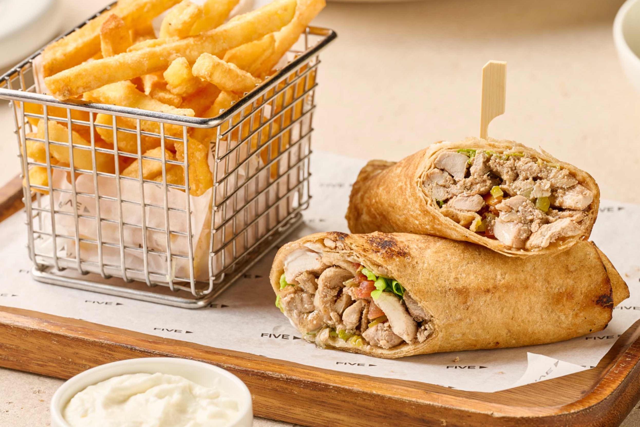 CHICKEN SHAWARMA
