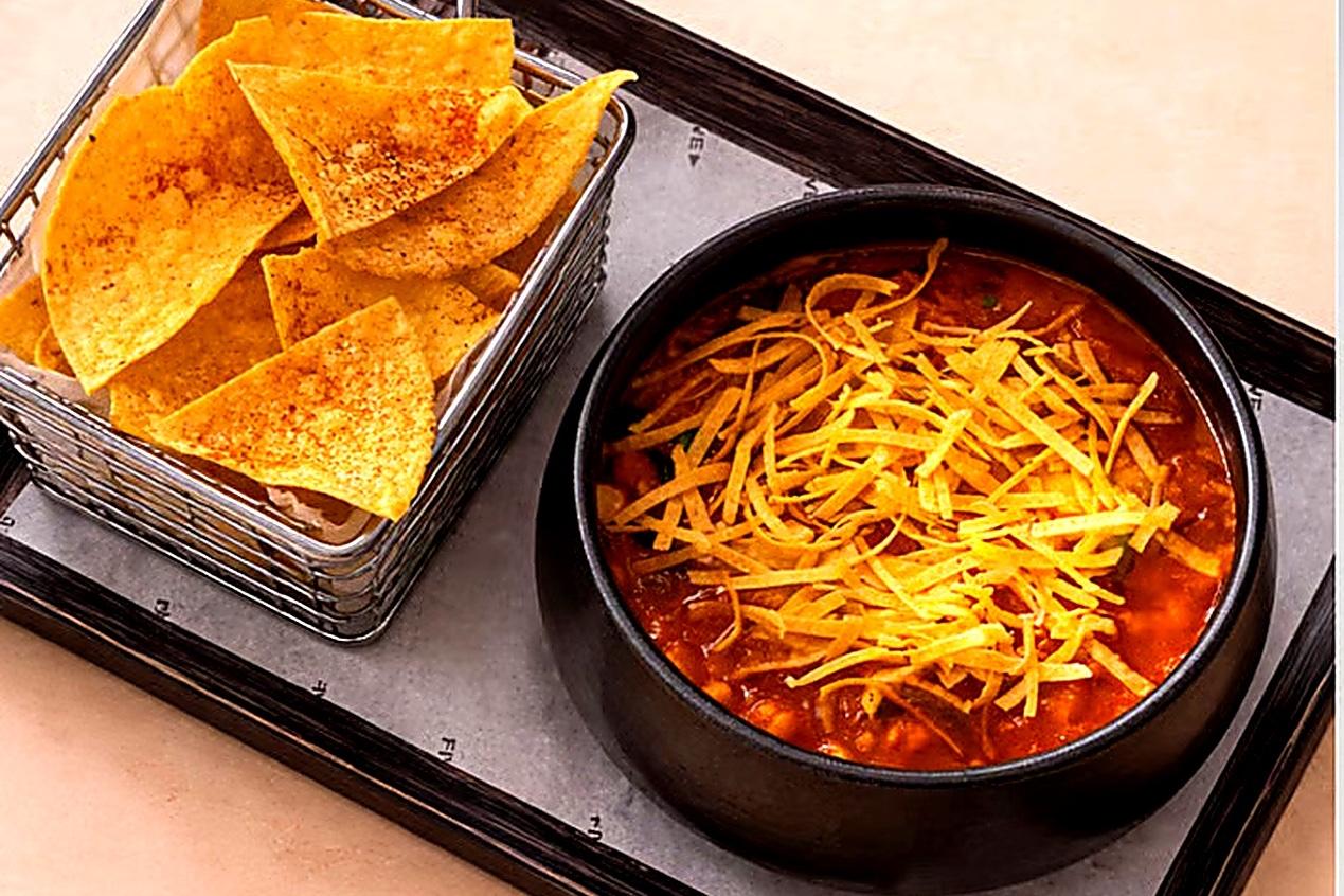 CHICKEN ENCHILADA SOUP