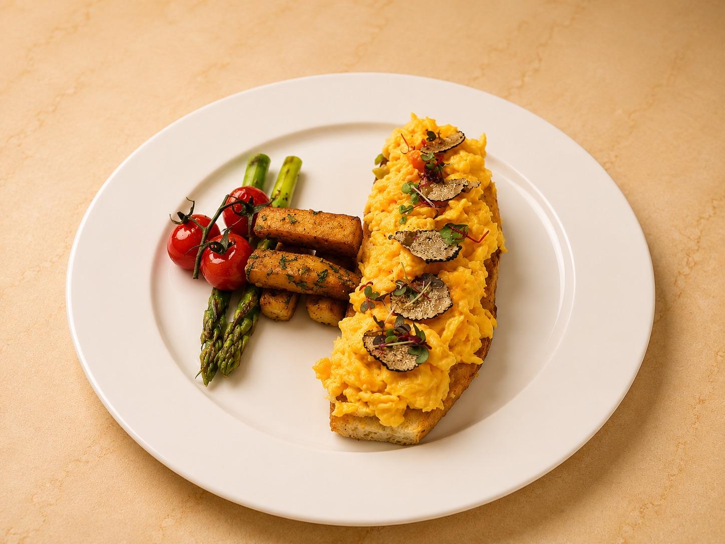 Truffle Scrambled Eggs