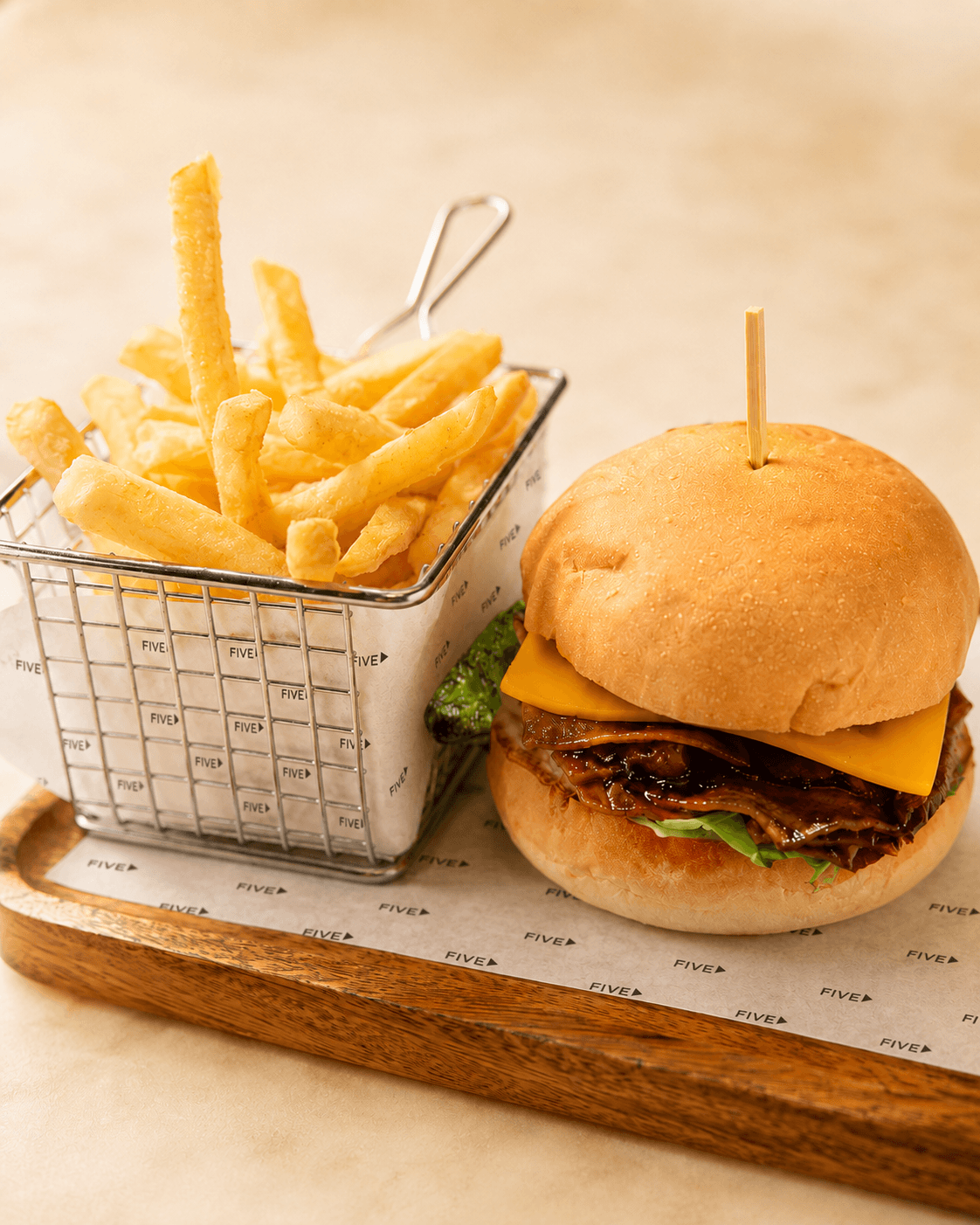 VEGAN PHILLY STEAK BURGER